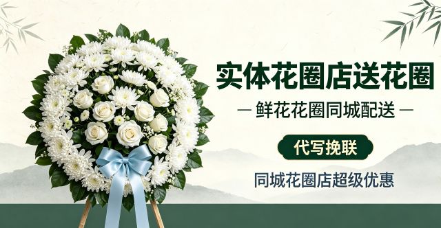 深圳福田区花圈店